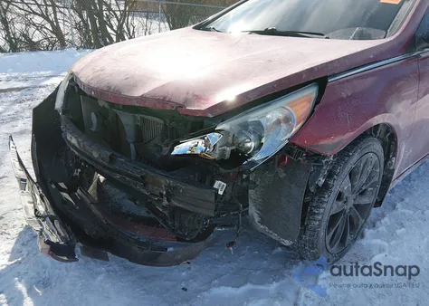 2012 Hyundai Sonata Limited 2.0T из США, поврежденный, VIN 5NPEC4AB4CH373747